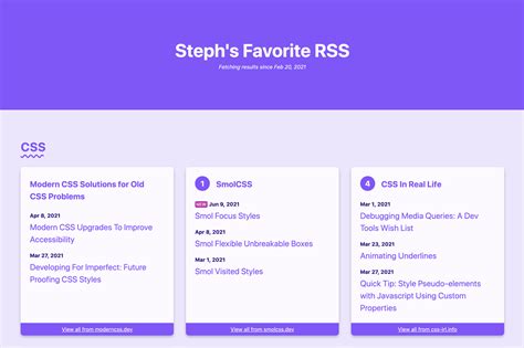 GitHub - 5t3ph/eleventy-rss-reader: Create a personal RSS Reader using Eleventy. Review