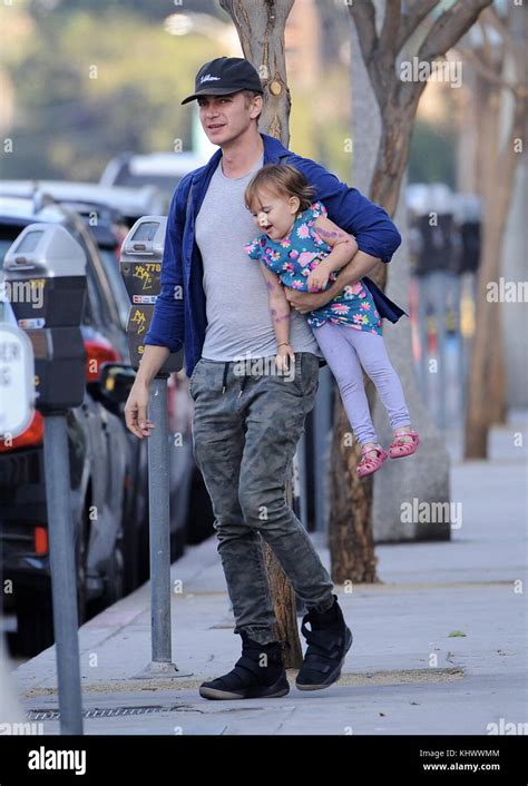 Hayden Christensen takes his daughter Briar Rose to Five Guys after