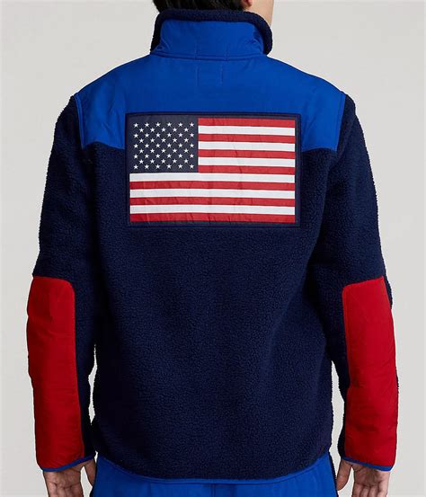 Blue Olympic Team USA Hybrid Jacket - Jacket Makers