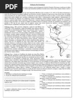 Atividade de Revisão 7º Ano. Povos Astecas, Maias, Incas e Do Brasil ...