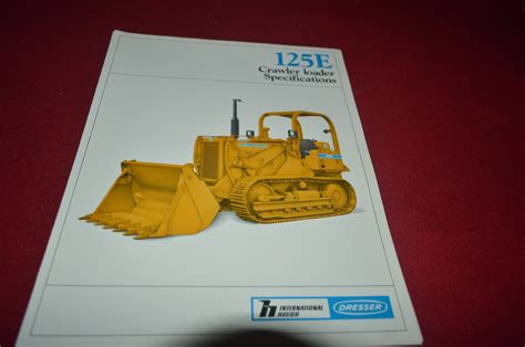 international harvester  crawler tractor loader dealers brochure