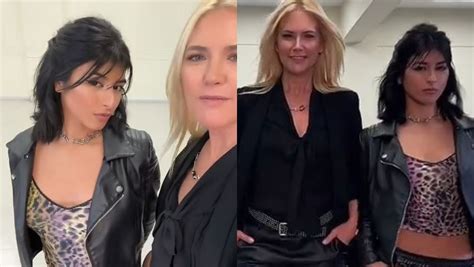 Anabel Sánchez, la modelo viral, conoció a Valeria Mazza y desfilaron