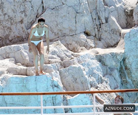 Michelle Rodriguez Showing Off Her Toned Bikini Body As She Enjoys A Swim With Australian