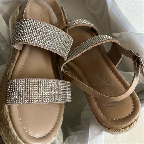 Mari A Shoes Nib Mari A Tamara Nude Sandals Size Espadrille