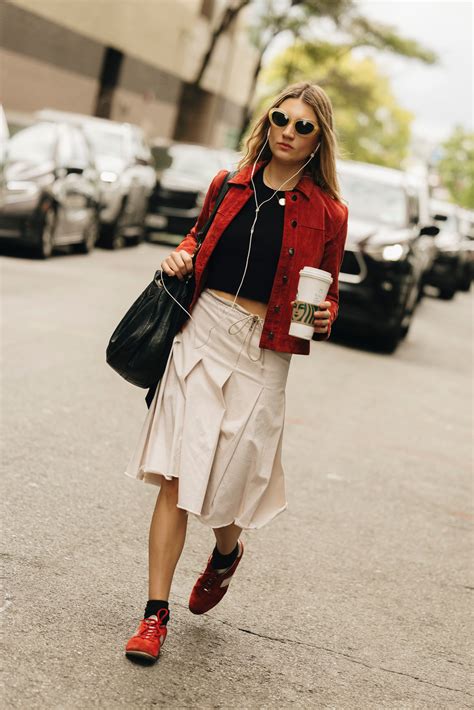 Best Street Style Photos of Denim Looks From New York Fashion Week