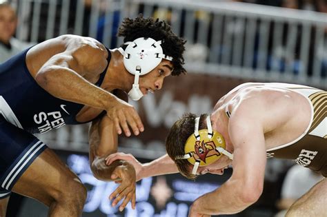 8 wins with 4 falls leads to Penn State’s 42-6 wrestling domination of ...