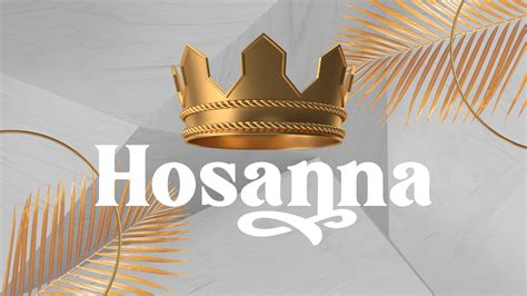 ministry graphics hosanna church visuals