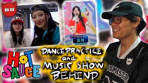 Catch Up Time Babymonster Hot Sauce Dance Practice Behind Music Show Behind