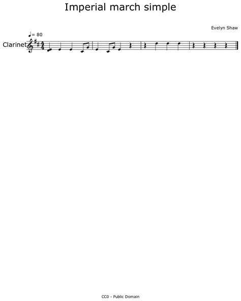 imperial march sheet music piano easy 9
