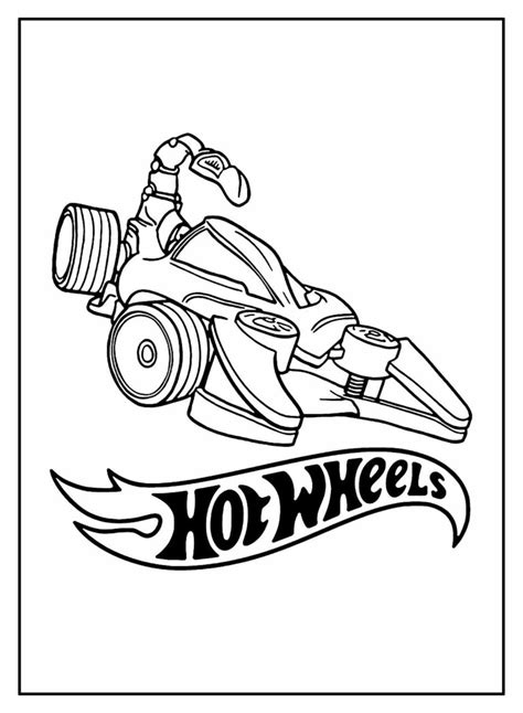 Desenhos De Carros Da Hot Wheels Para Colorir Bora Colorir