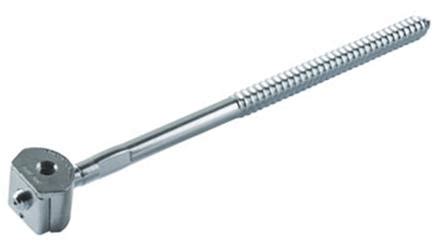 Крепление столбов для поддержания лестиниц