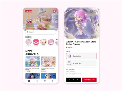 POPMART - APP DESIGN by Soraya Woest on Dribbble