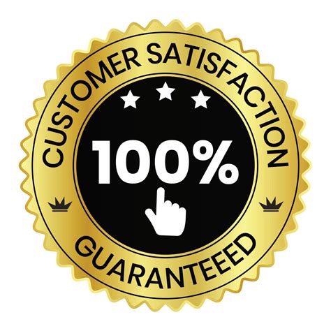 customer satisfaction icons, rubber, customer satisfaction badge, seal
