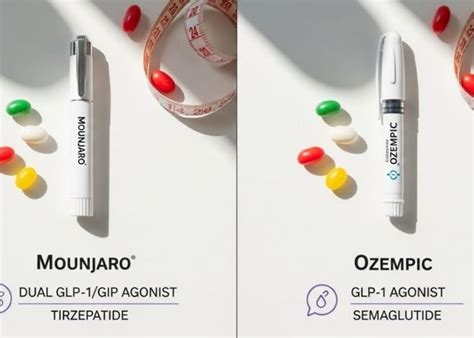Diferenca Ozempic E Mounjaro - Mounjaro ou Ozempic? Entenda qual remédio emagrece mais e por quê ...