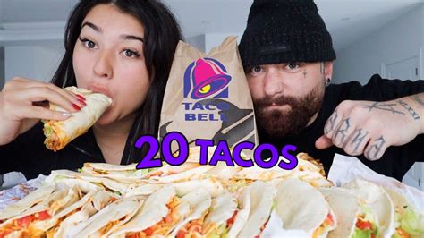 Massive Taco Bell Mukbang Eating Challenge Youtube