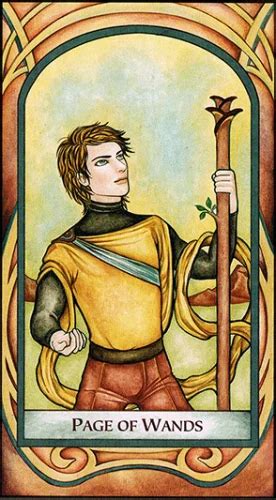 Page of Wands Tarot Card Meanings and Symbolism