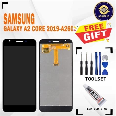 Jual LCD SAMSUNG A2 CORE 2019 A260 ORIGINAL FULLSET FREE TOOLSET