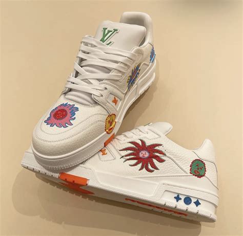 LV x YK LV Trainer Faces Theme Sneaker – billionairemart