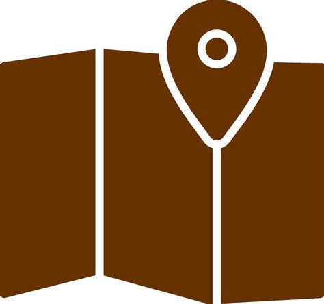 map vector icon  vector art  vecteezy