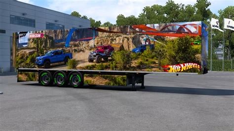 Hot Wheels Trailer Skin Pack 1 47 For ETS2