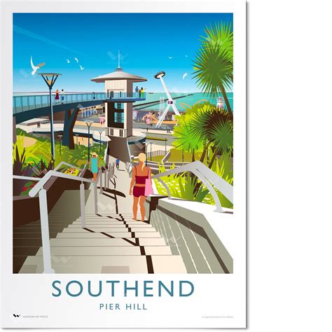 Southend-on-Sea, Essex Travel Poster – Wisdom Art Prints