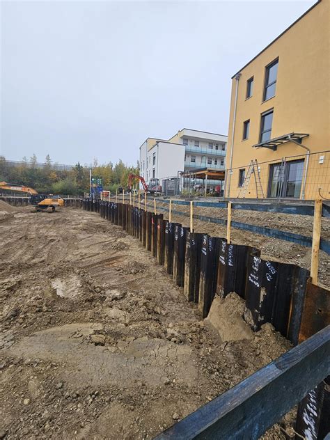 New construction of flats, Germany - spundbohle.at