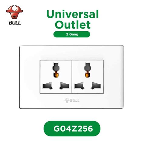 universal outlet  gang socket wall socket set lazada ph