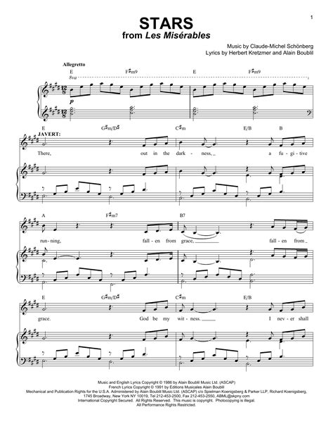 Stars Music Sheet at Andres Lowe blog
