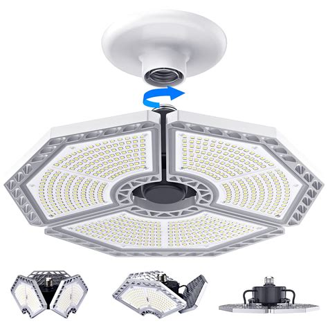 LED Garage Lights, 140W 18500 Lumens Garage Lighting, 6000K Daylight