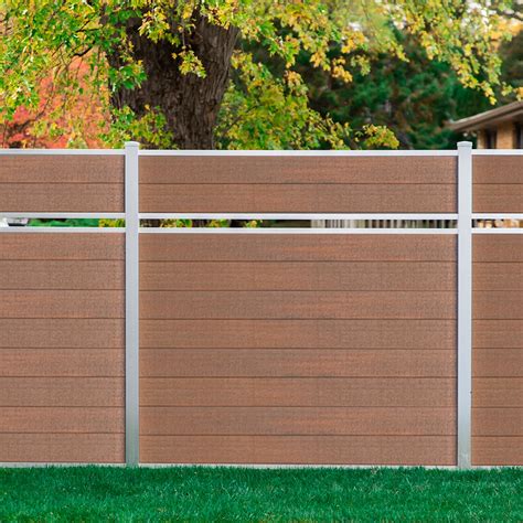 Wood Plastic Composite Wpc Fence Home Garden Fence Fence Wpc Wpc Picket