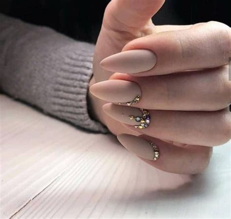 45 Designs With Nude Nail Polish Nude Nails Nude Nail Polish Nail Polish