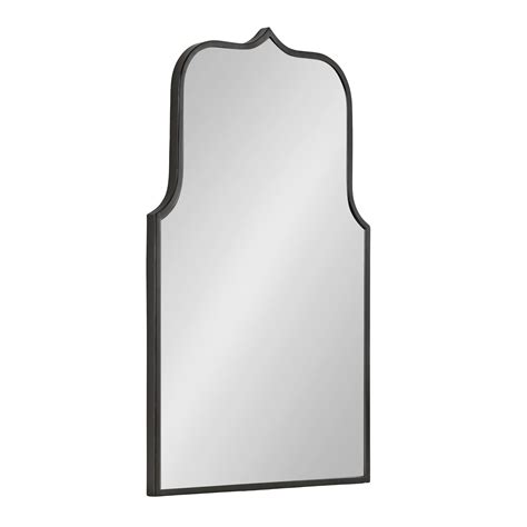 Kate And Laurel Gezella Modern Scalloped Arched Wall Mirror X