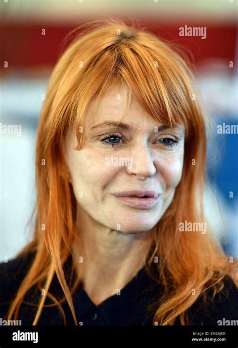 Singer Axelle Red Pictured During A Press Conference Of Ngo Handicap