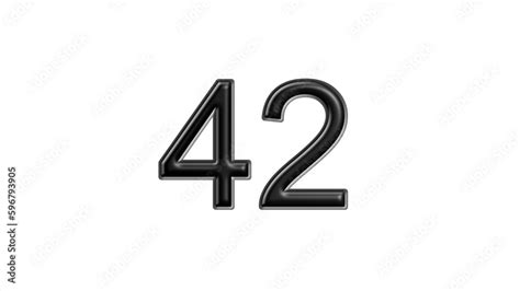 black lettering white background year number stock illustration