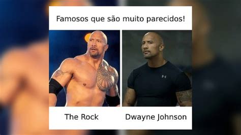 The Rock E Dwayne Johnson São A Mesma Pessoa - The Rock e Dwayne Johnson: 11 pistas para descobrir se são irmãos ou a ...