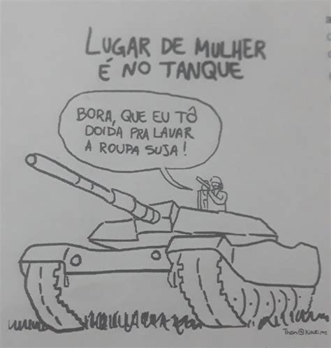 Mulher Foi Feita Para O Tanque - LUGAR DE MULHER É NO TANQUE Luepuis responda às questões: a) "Lugar de ...