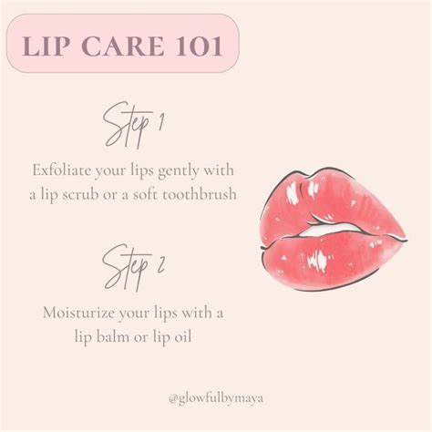 lip care tips lip care routine