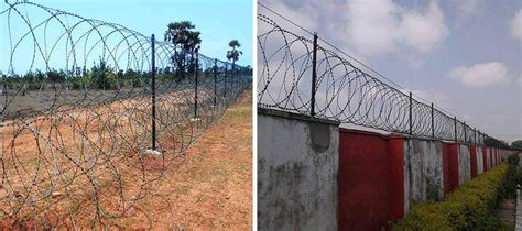 How To Install Concertina Coil Fencing Shiva Engineering