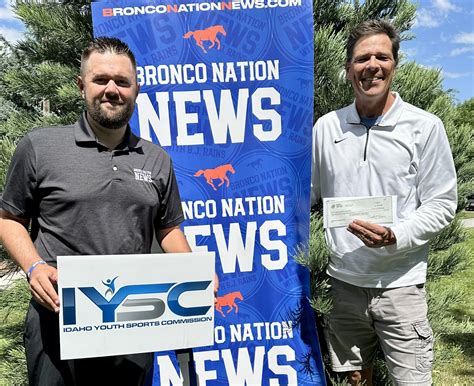 B.J. Rains on Twitter: "Happy to present a check for $8,150 to Tim