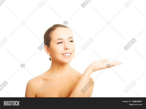 Nude Woman Open Hand Image Photo Free Trial Bigstock