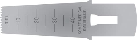 KM51915.C81 / Saw blades - Komet Medical - Product catalog