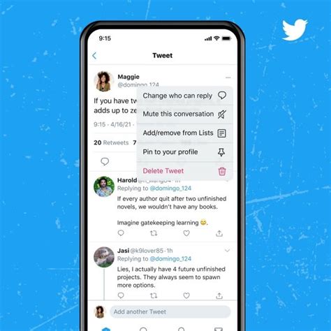 Twitter libera função 'quem pode responder' em tweets antigos - TecMundo
