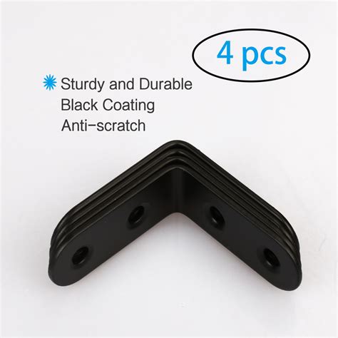 40 X 40mm Angle Bracket Stainless Steel Black L Shaped Angle Brackets