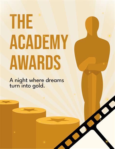 Academy Award Template Certificates 4