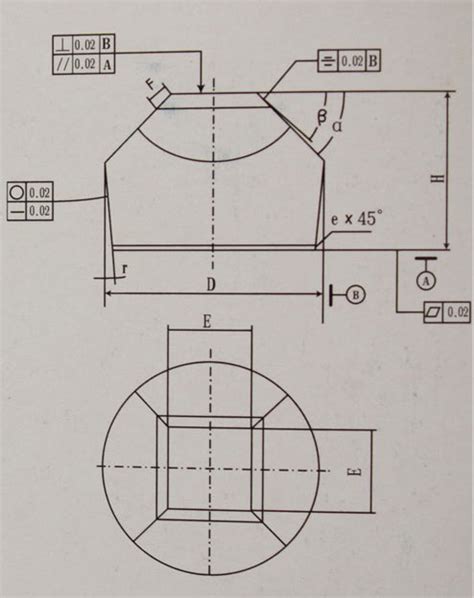 Carbide Anvils 6 Facet Processed Φ70 Φ95tungsten Carbide Anvils100