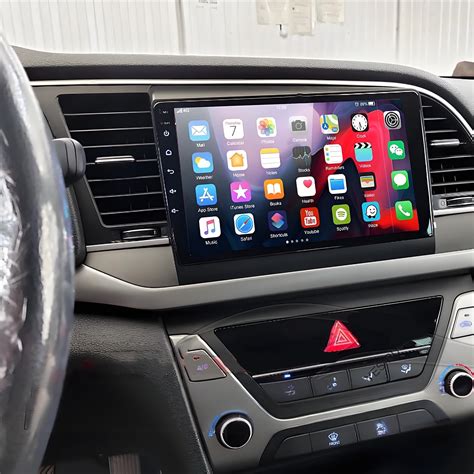 Eforcase Car Radio For Hyundai Elantra 2016 2018 9 Touchscreen Android