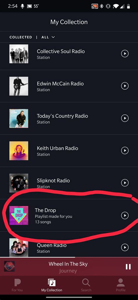 Solved: The Drop Playlist keeps showing up - Pandora Community