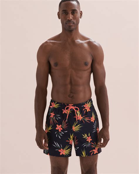 HAMABE Volley Swimsuit Navy Tropics Bikini Village