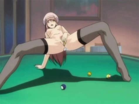 Hentai Maid Gets Really Hot For Her Stud While Playing Billiards
