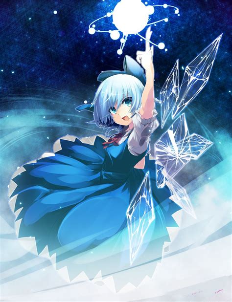 Cirno Touhou Cirno Pinterest